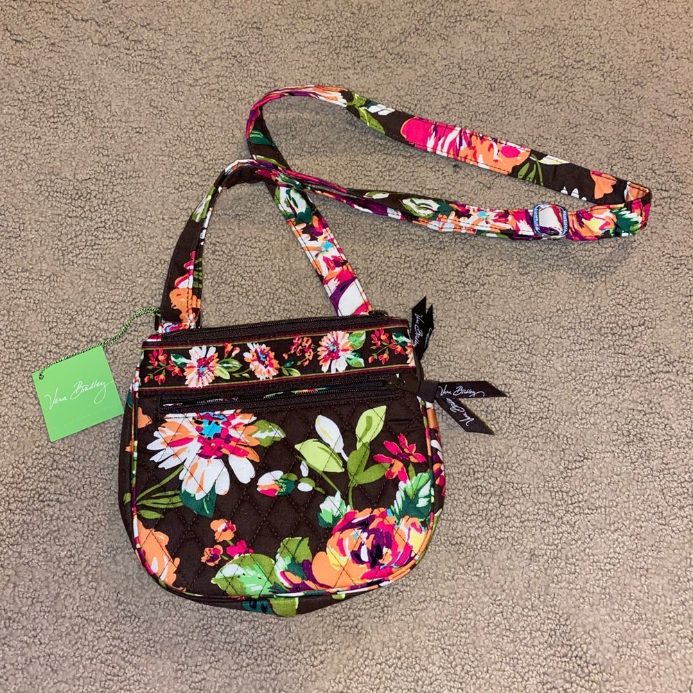 NWT Vera Bradley english rose purse